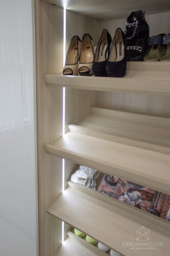 Шкаф "гармошка" - складные двери Hettich