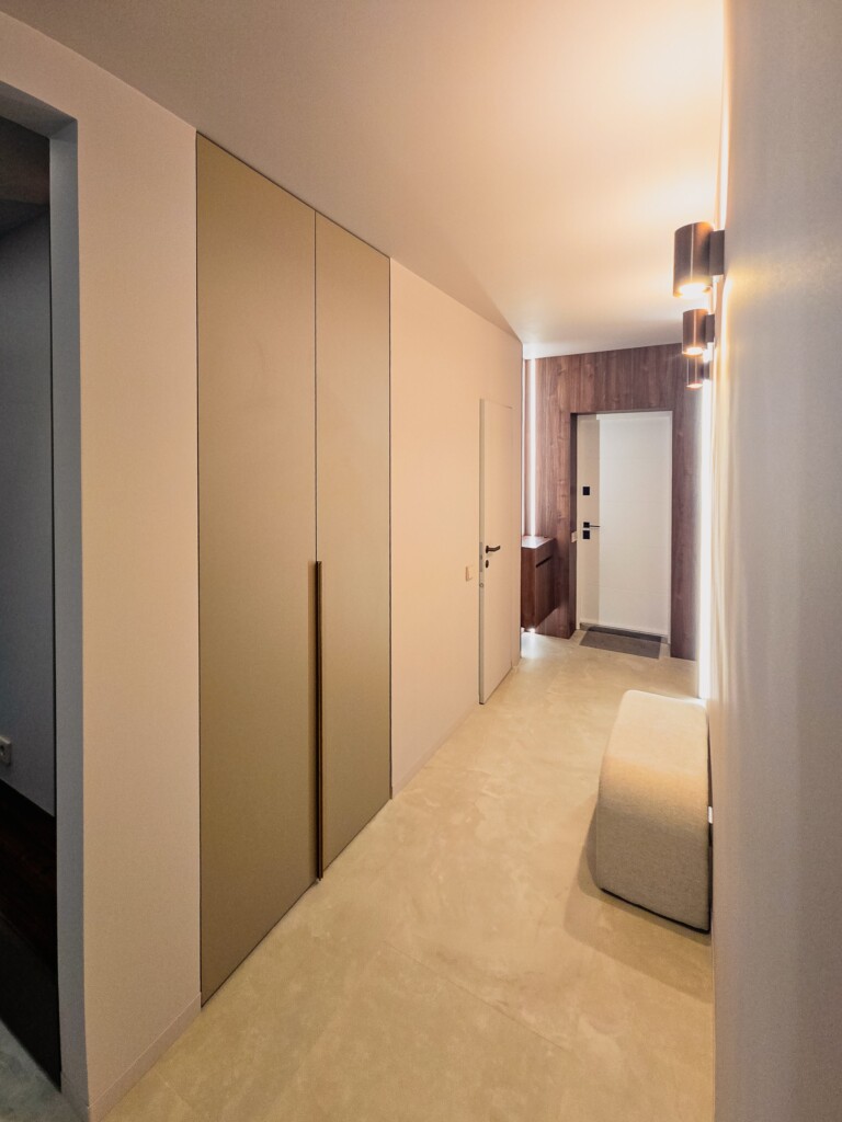 Передпокій: шафа для одягу під стелю в декорі глиняний сірий DreamHouse.